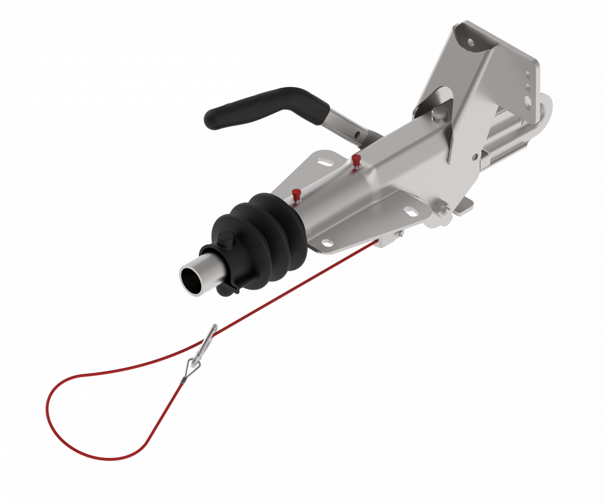 Commande de frein KFL12-C avec console roue jockey sans tête Knott 206869.002