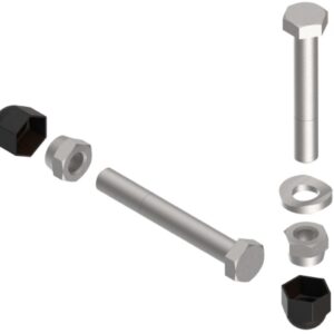 Jeu de vis tête d’attelage Knott 207448.001