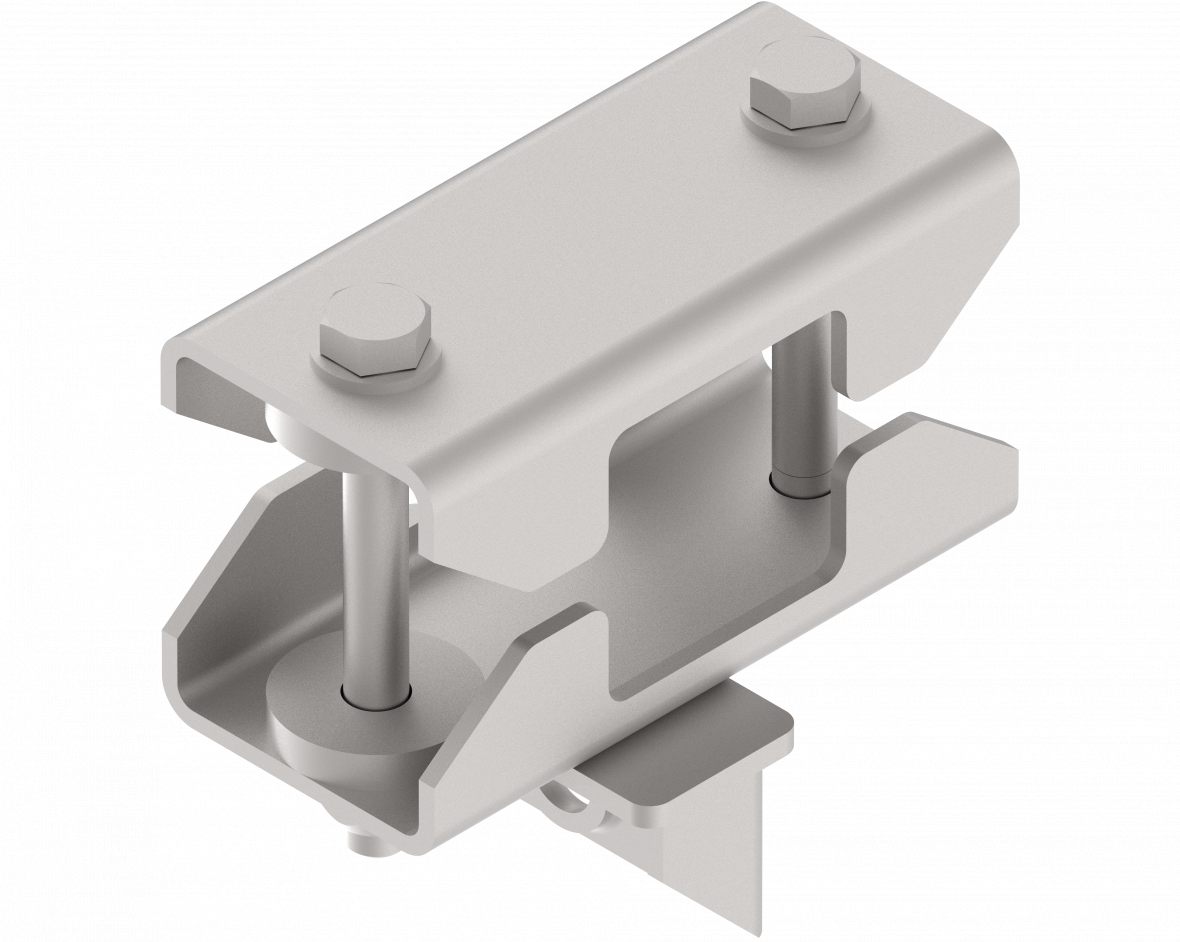 Kit brides avec vis avec support câble Knott 208179.001