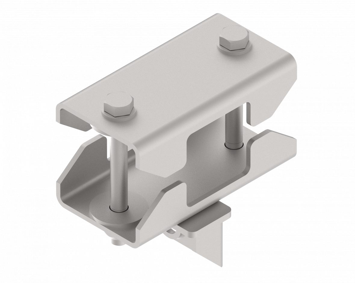 Kit brides avec vis avec support câble Knott 208627.001