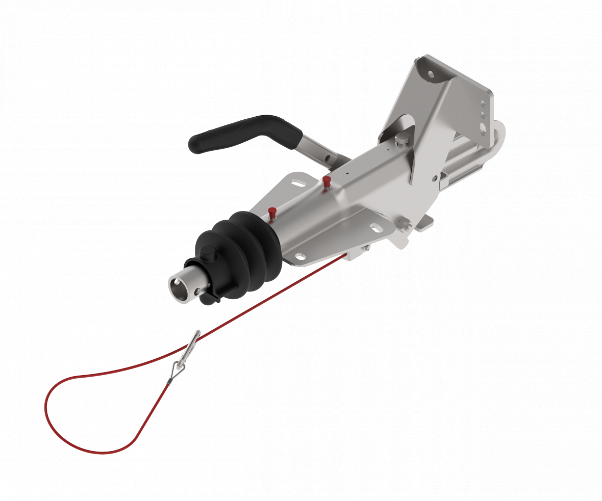 Commande de frein KFL12-A avec console roue jockey sans tête Knott 210427.002