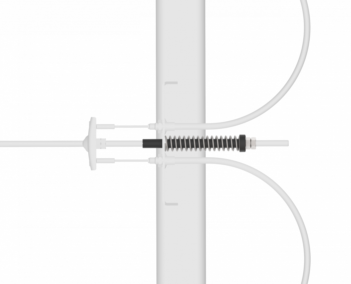 Guide de timon complet M10 175 mm Knott 210846.001