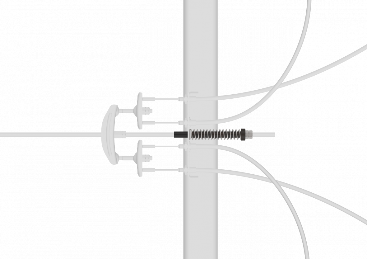 Guide de timon complet M10 175 mm Knott 210846.001
