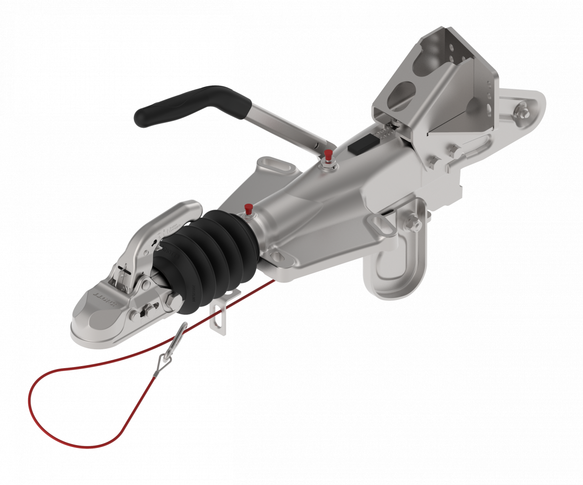 Roue jockey KFG27-A avec console Knott 211146.001