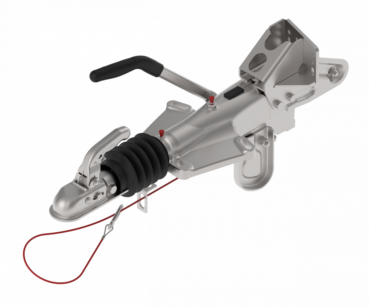Roue jockey KFG20-A avec console Knott 211147.001