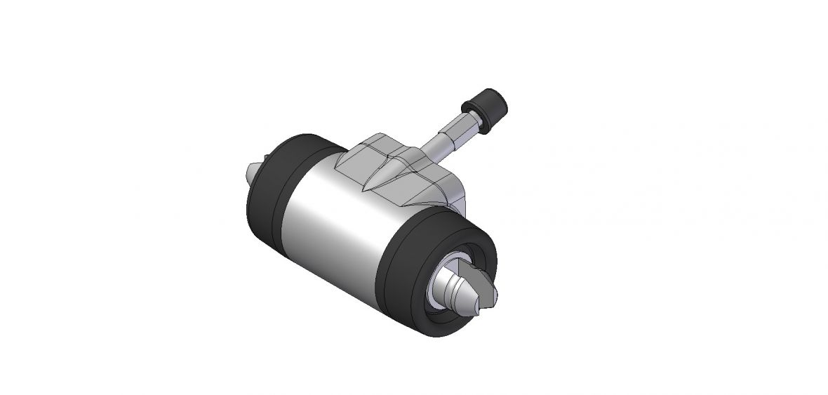 Cylindre de roue Ø25,40mm gauche Knott 35395.02