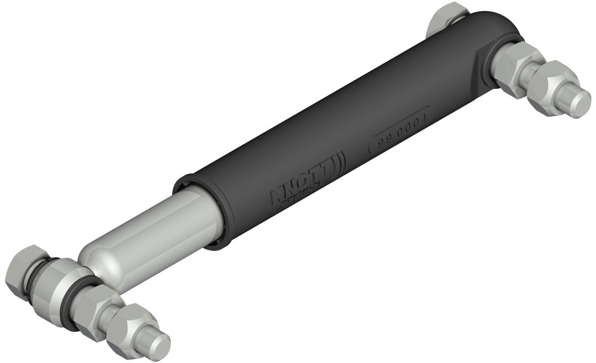 Plafonnier court avec interrupteur L=112mm Knott 419172.001