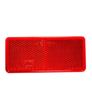 Catadioptre rouge 90x40mm adhésif Knott 402653.001