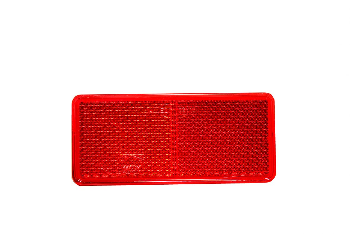 Catadioptre blanc 90x40mm adhésif Knott 402654.001