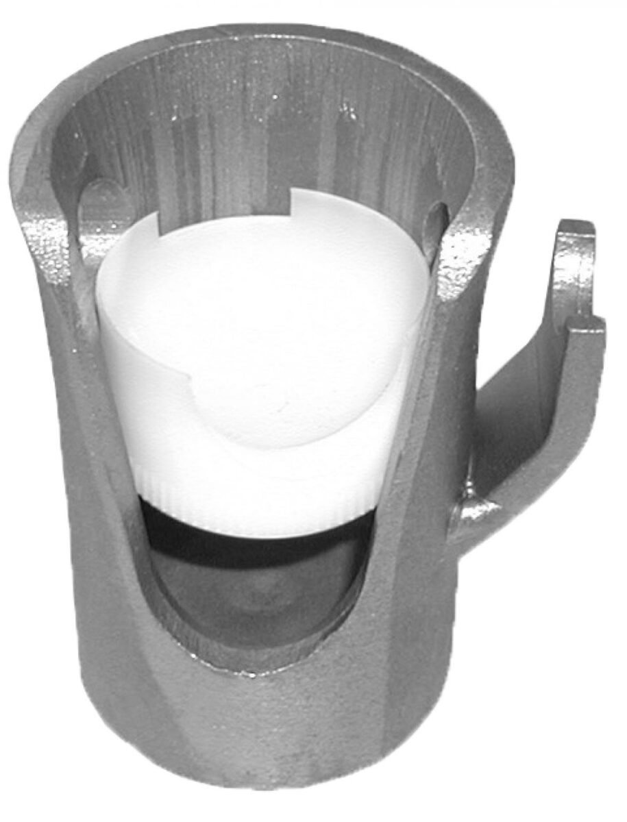 Palier de basculement 43 mm droit avec bague Knott 403556.002