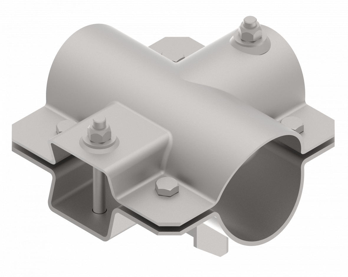 Kit brides avec vis avec support câble Knott 403610.001