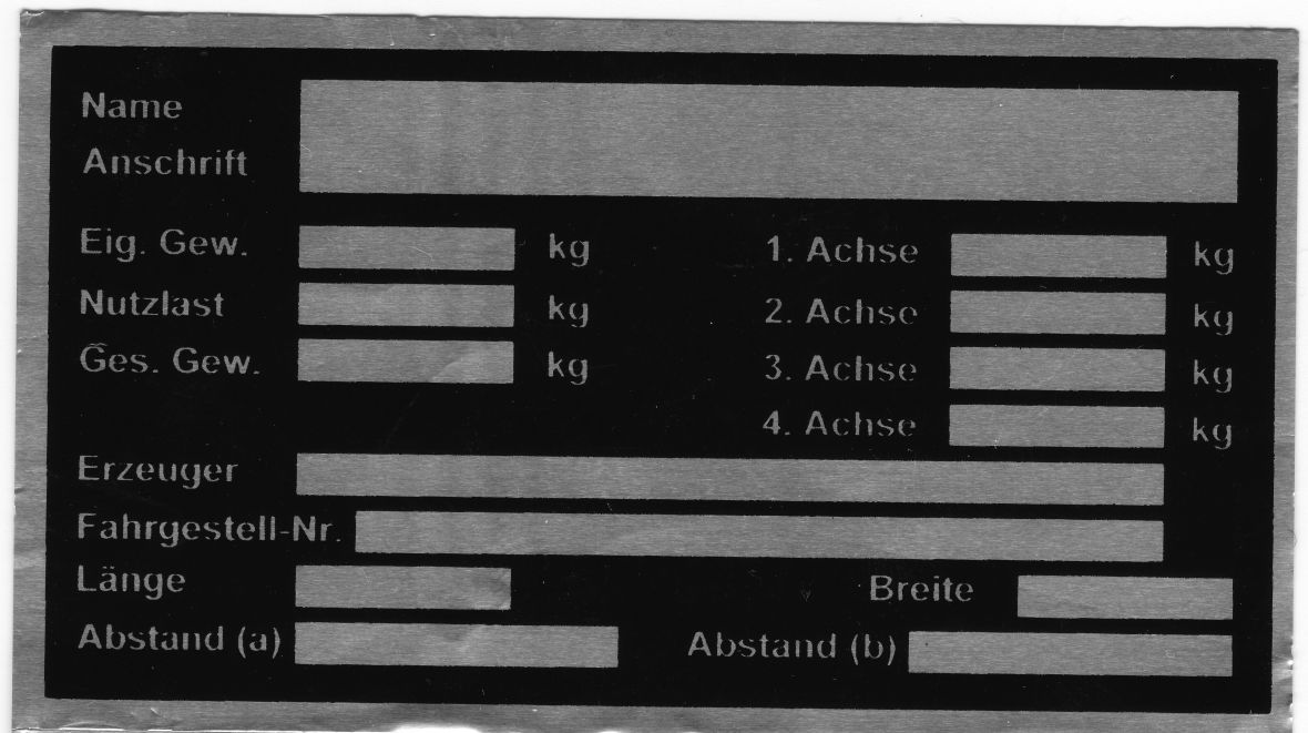 Plaque de charge d’appui adhésive 65x30mm 100kg Knott 416700.001