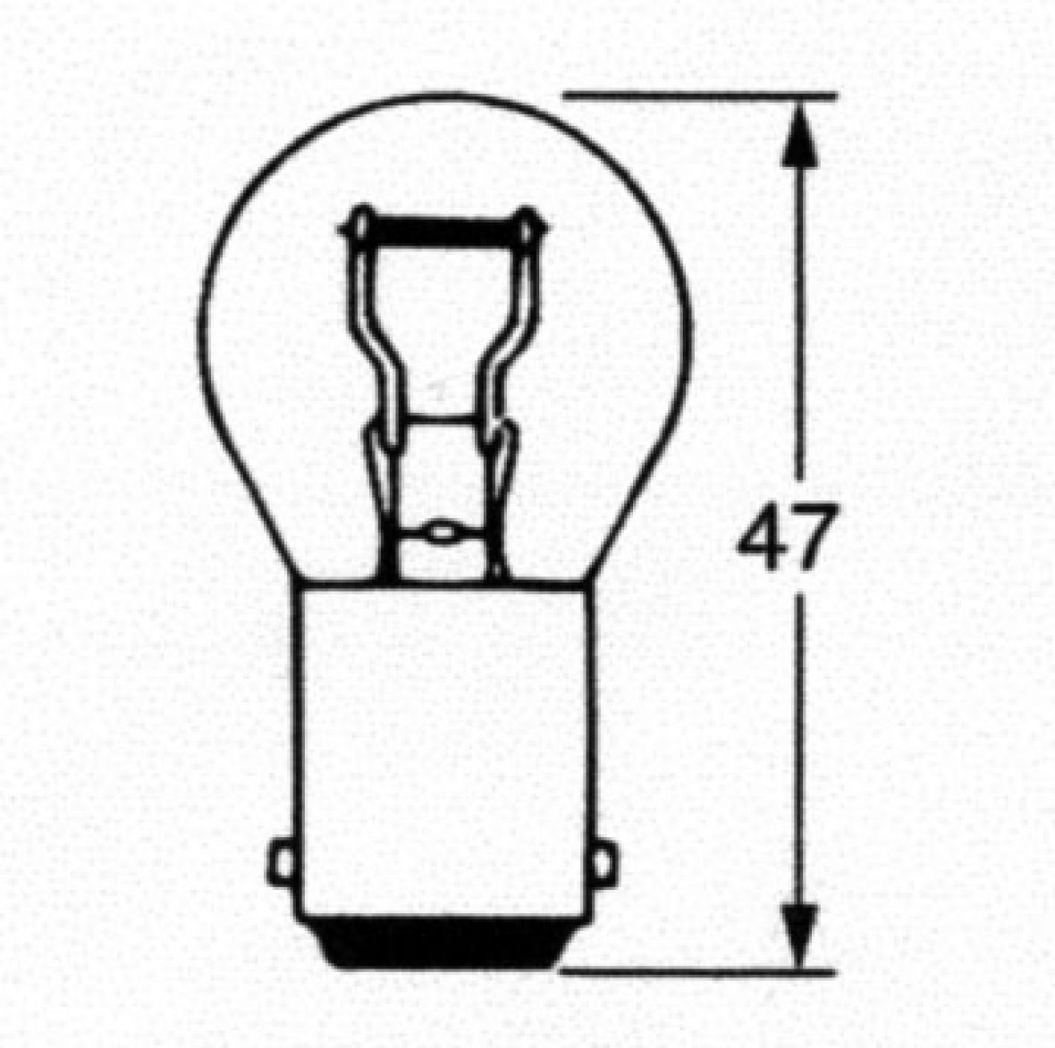 Ampoule orange 21W/12V pour clignotant Knott 404577.001