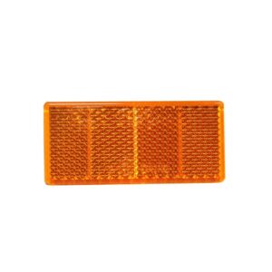 Catadioptre jaune 69×31,5mm adhésif Knott 404700.001
