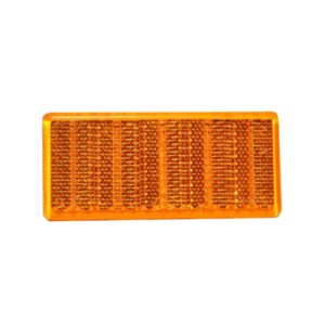 Catadioptre jaune 76x34mm adhésif Knott 404703.001