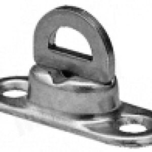 Petite fermeture tournante laiton pour cosse ovale 17×11 Knott 404917.001