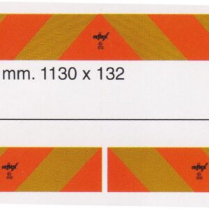 Film de marquage arrière ECE70 1130×1132 mm Knott 404951.001