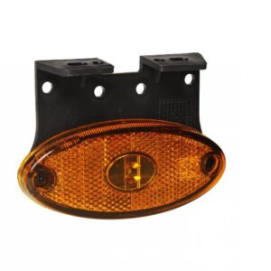 Feu de position jaune sur support Z 0,5m Knott 405654.001