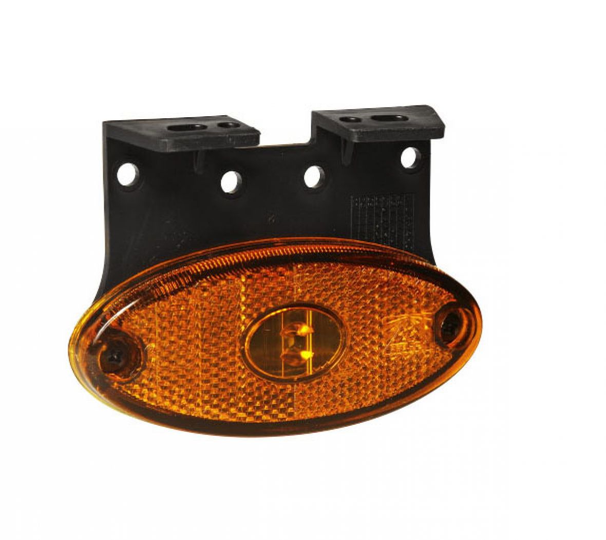 Feu de position jaune sur support Z 0,5m Knott 405654.001