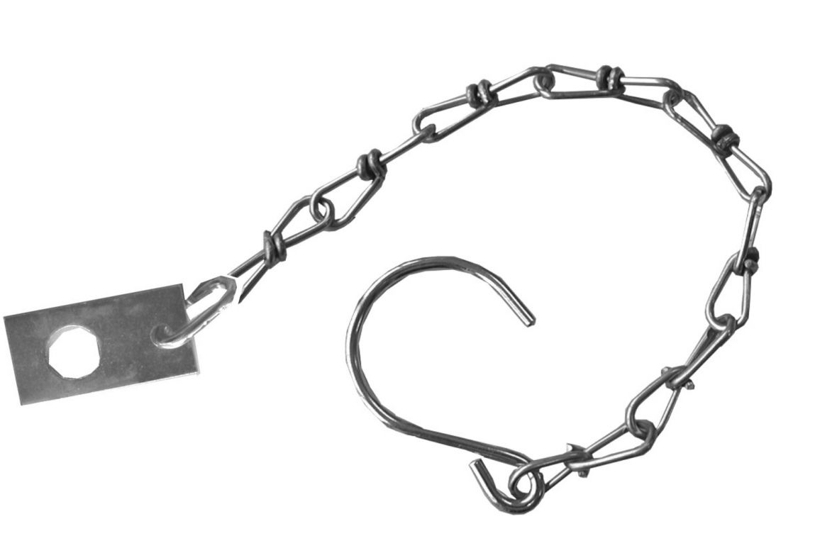 Chaînette de sécurité avec platine 300 mm Knott 405841.001