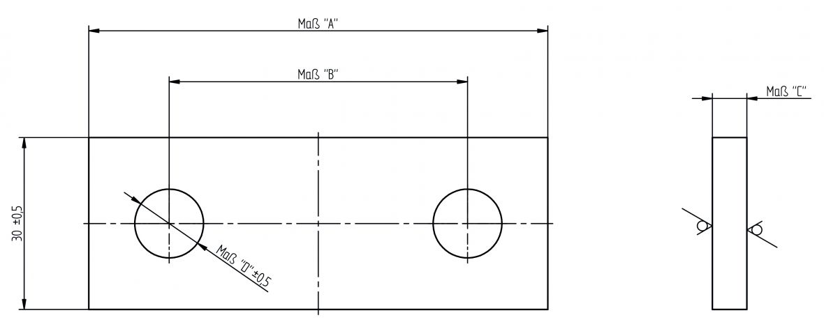 Anneau d’arrimage galvanisé, 70x30x3 mm Knott 406561.003