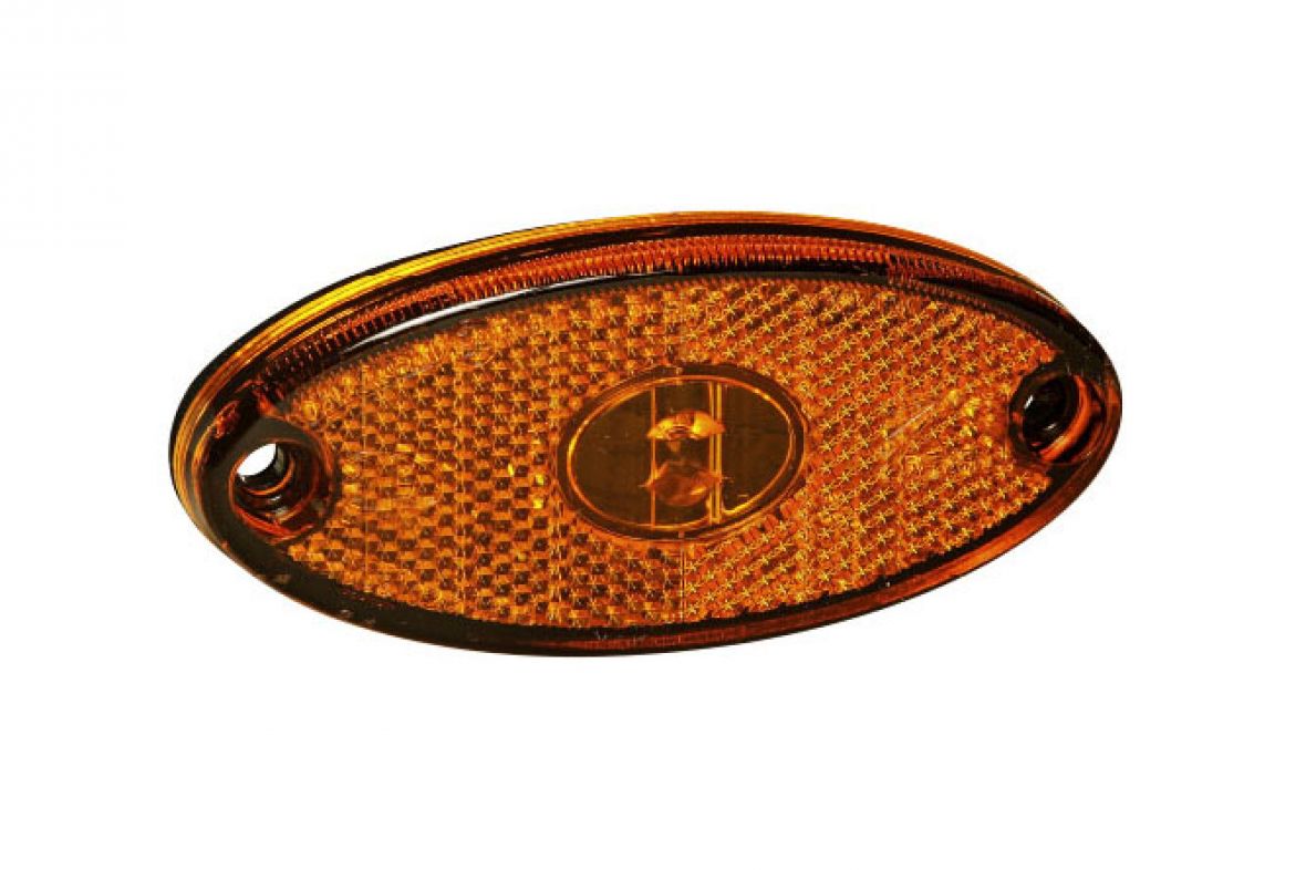 Feu de position jaune sans caoutchouc 1m Knott 411853.002
