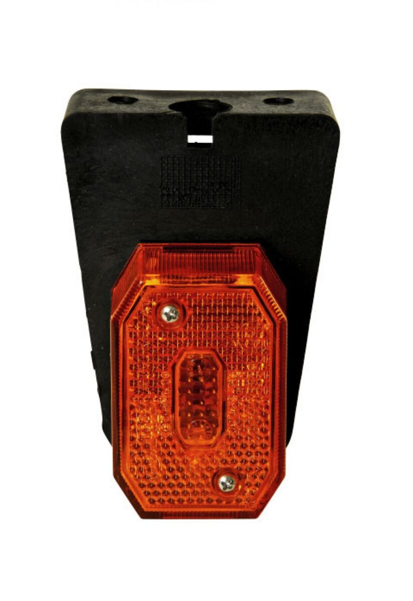 Feu de position latéral jaune Flexipoint avec pièce de suspension Knott 406735.001
