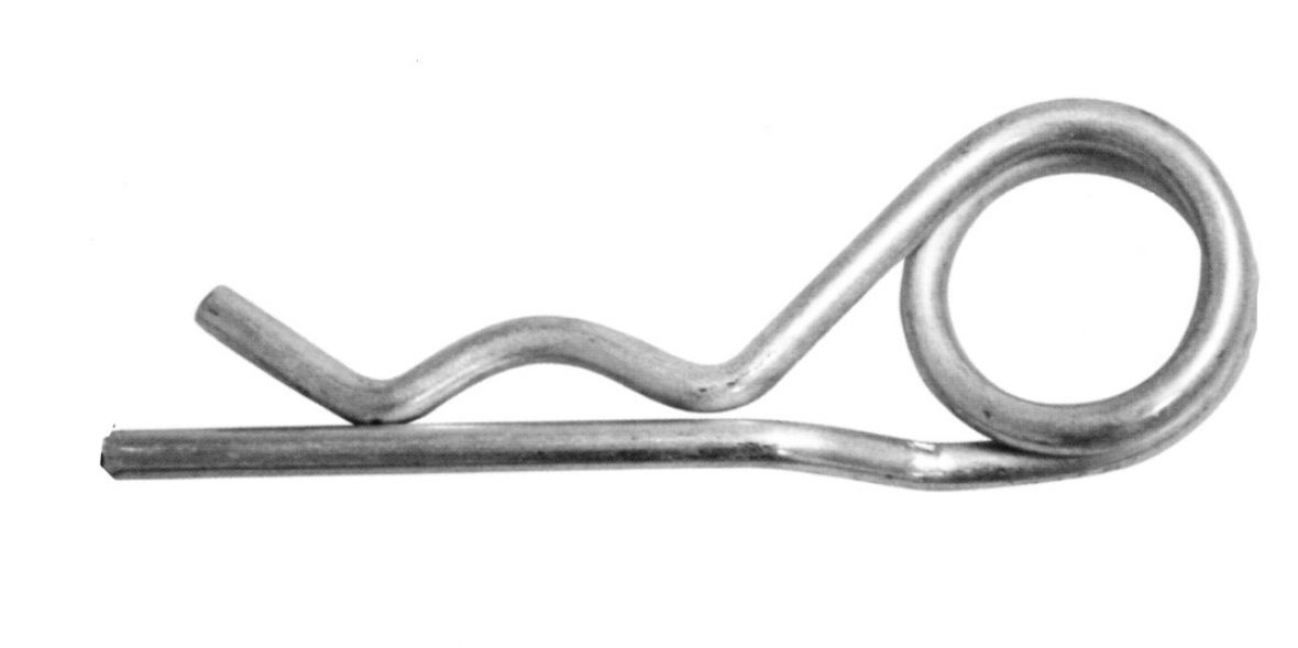 Federstecker doppelt — Ø: 5 mm; C: 22 mm; L: 111 mm Knott 407809.003
