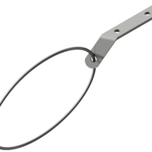 Câble de sécurité avec étrier galvanisé 750 kg Knott 407822.001