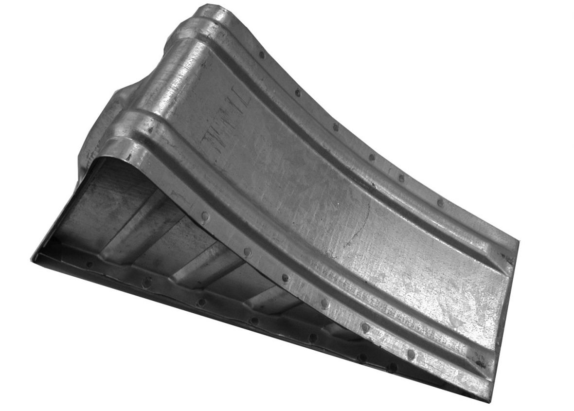 Cale de roue G36 tôle galvanisée 260 mm Knott 402398.001