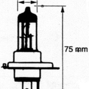Halogenlampe 12V-55W-H7 Knott 408201.001