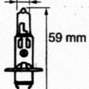 Halogenlampe 12V/55W-H1 Knott 408181.001
