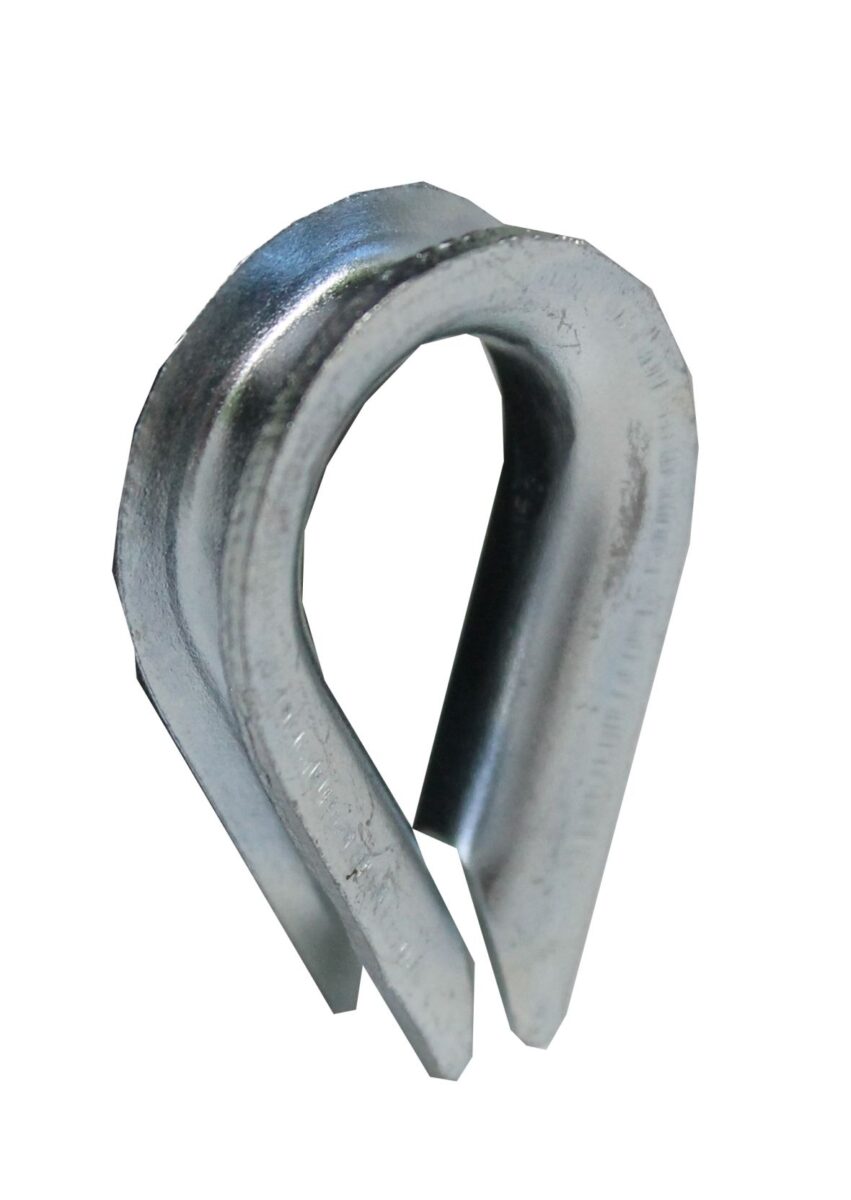 Kauschen f. Drahtseile — L: 32 mm; C: 20 mm; A: 8 mm Knott 408864.001
