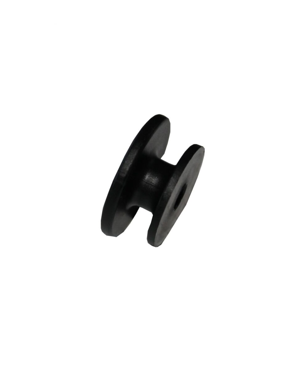 Élastique avec crochet spirale noir Knott 409320.001