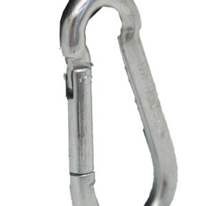 Karabinerhaken — d1: 10 mm; h1: 100 mm; d2: 15 mm; d3: 11 mm; Zul.Belastung (kg): 300 Knott 412950.001