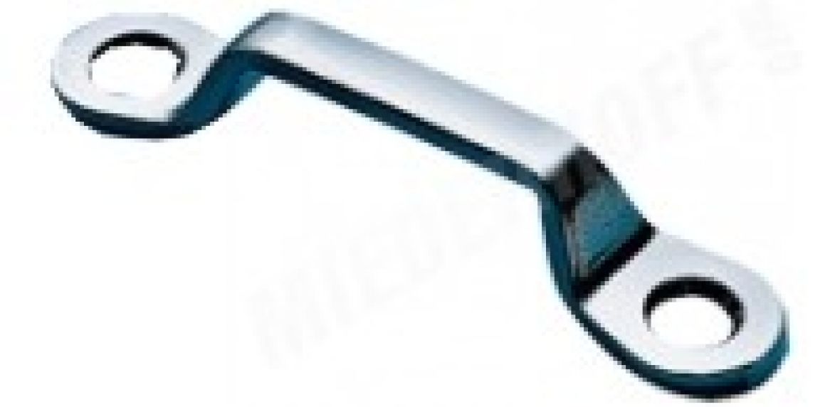 Bride de fixation galvanisée avec platine Knott 409900.001