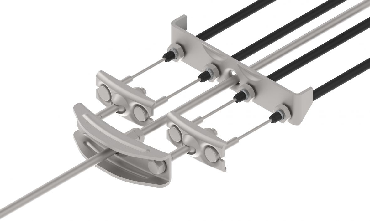 Palonnier complet tandem Knott 409906.001