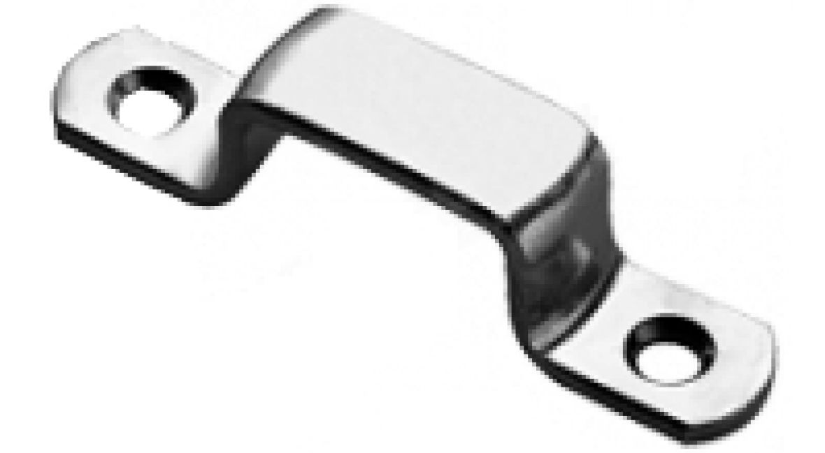Bride plate pour cosse ovale 42×22 galvanisée Knott 409981.001