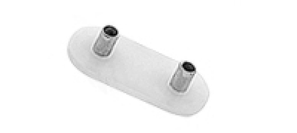 Crochet de bâche plastique gris Knott 409984.001