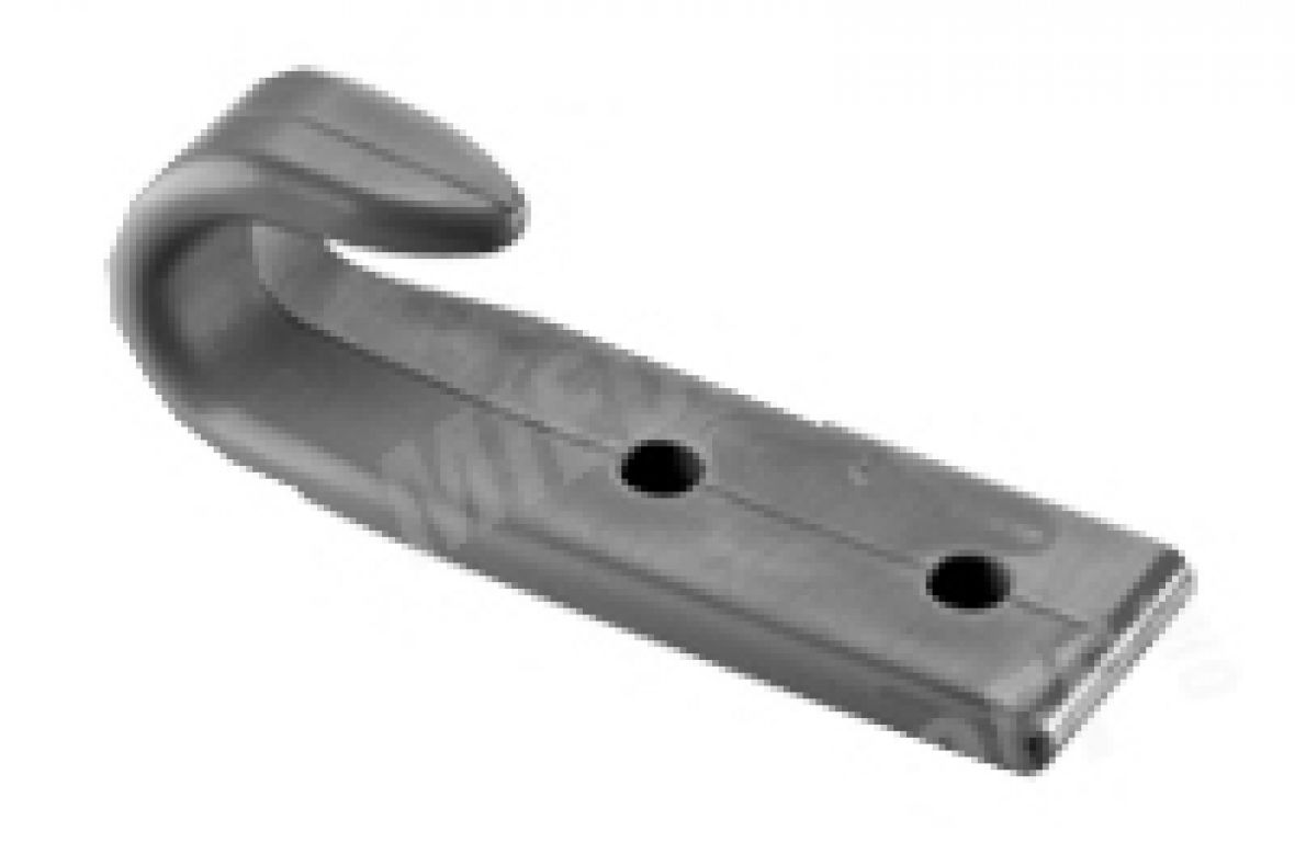 Crochet de bâche plastique gris Knott 409984.001