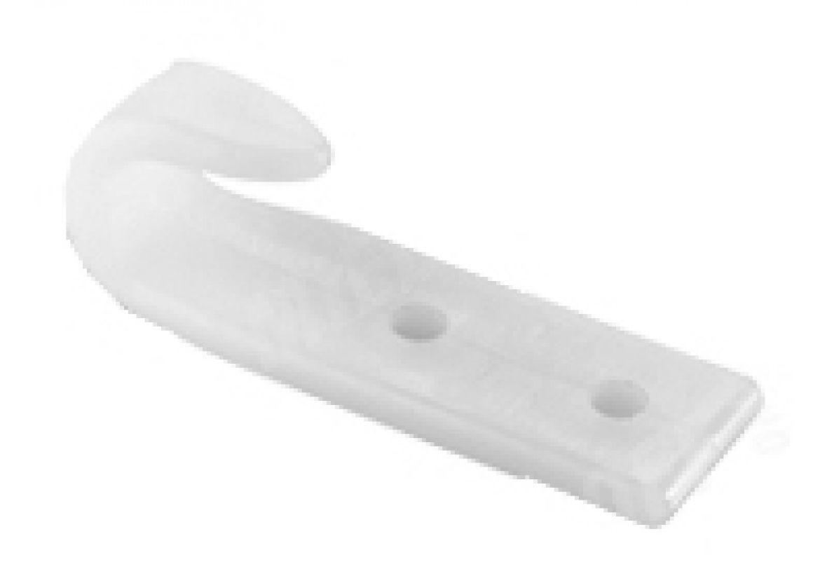 Crochet de bâche plastique blanc Knott 409985.001
