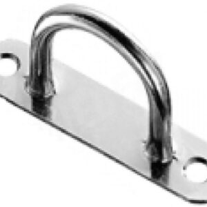 Bride de sangle galvanisée avec étrier rond Knott 409999.001