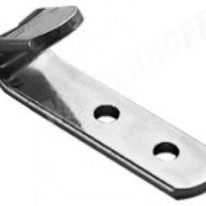 Crochet plat 13×13 mm galvanisé Knott 410765.001
