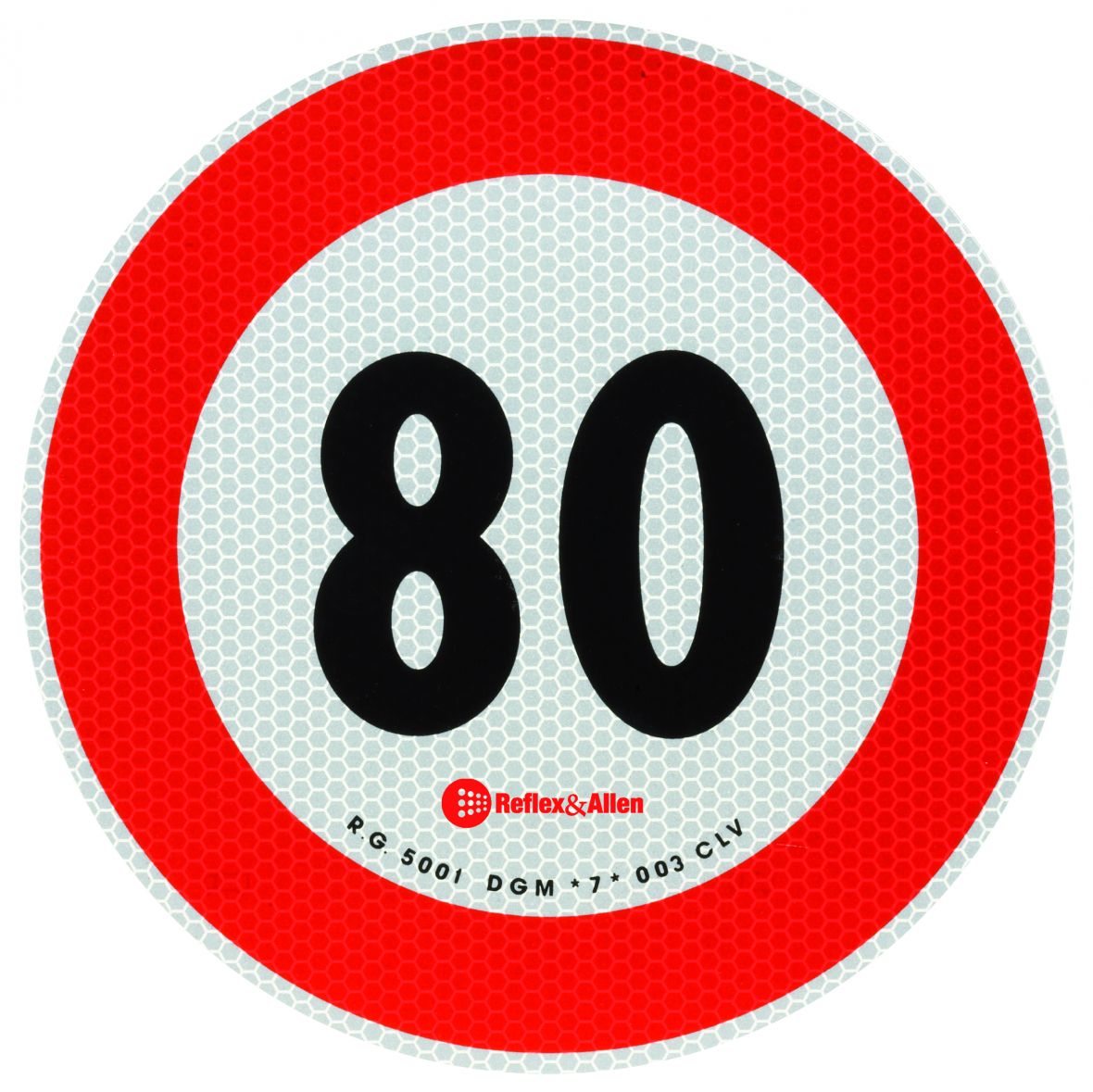 Plaque de vitesse 70 km/h (Autriche/Italie) Knott 411260.070