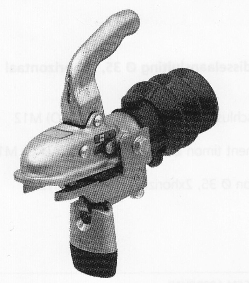 Antivol pour tête d’attelage 3500kg Ø60mm Knott 413030.001