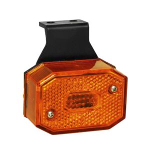 Feu de position latéral jaune Flexipoint avec équerre 90° Knott 417268.001