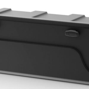 Staubox Typ ”82203 Blackit” spritzwassergeschützt, 2 Verschlüsse — L: 750 mm; B: 355 mm; H: 300 mm Knott 420406.001