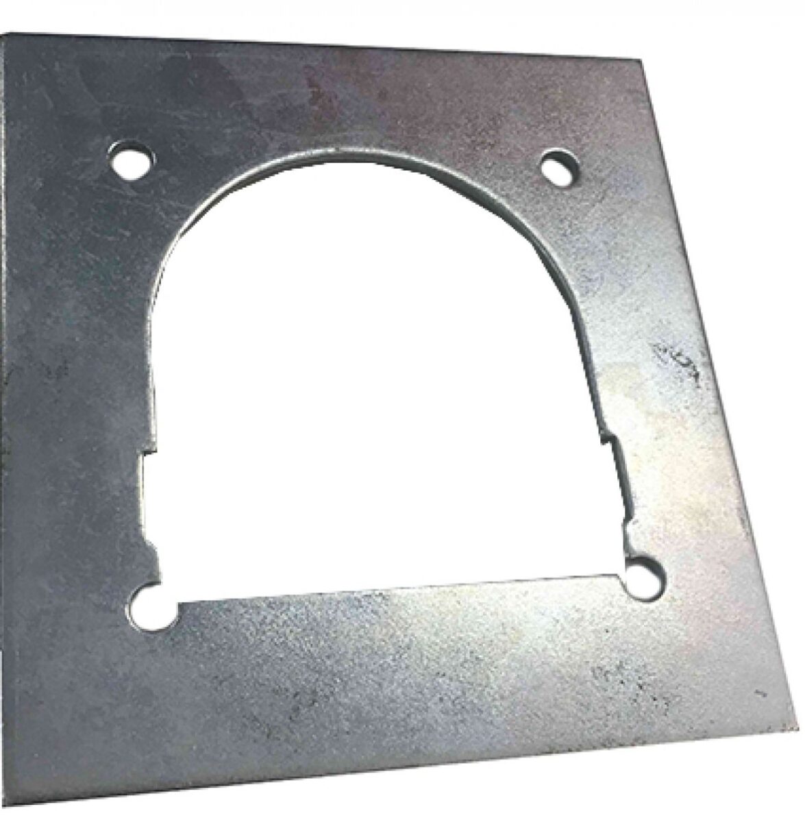 Plaque d&rsquo;arrimage carrée avec ressort galvanisée Knott 420914.001