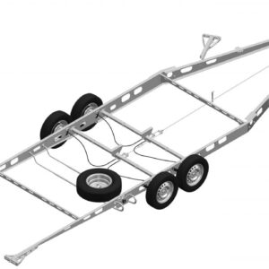 Support roue de secours pour caravane Knott 421241.002