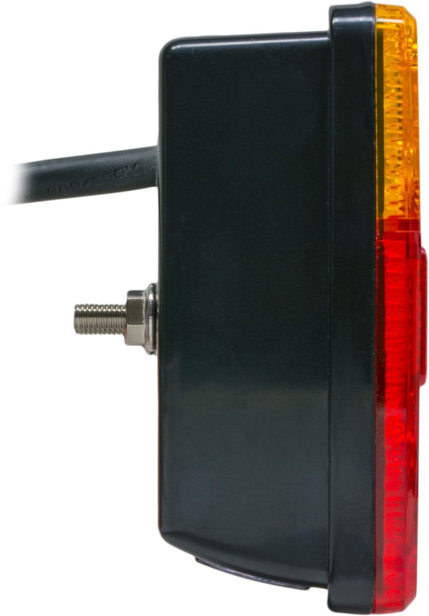 Feu arrière Fabrilcar avec porte-plaque Knott 421529.001
